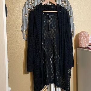 Lauren Michelle 3X drape front cardigan